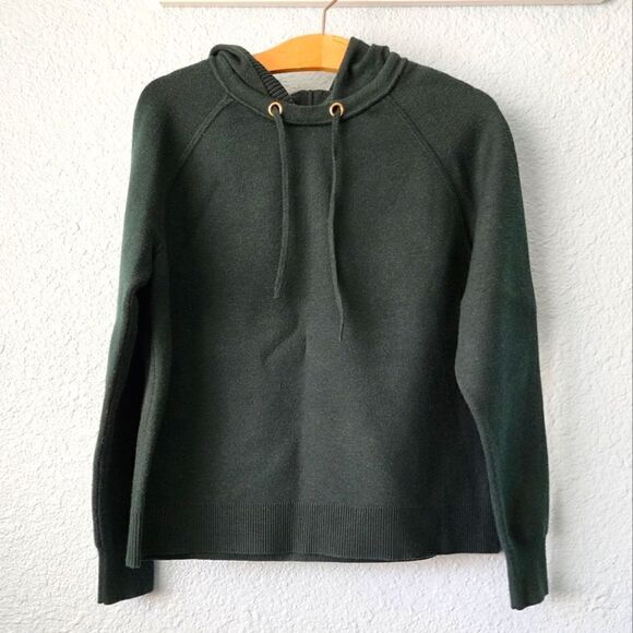 Moth sweater viscose blend sweatshirt style with hoodie - Picture 1 of 13